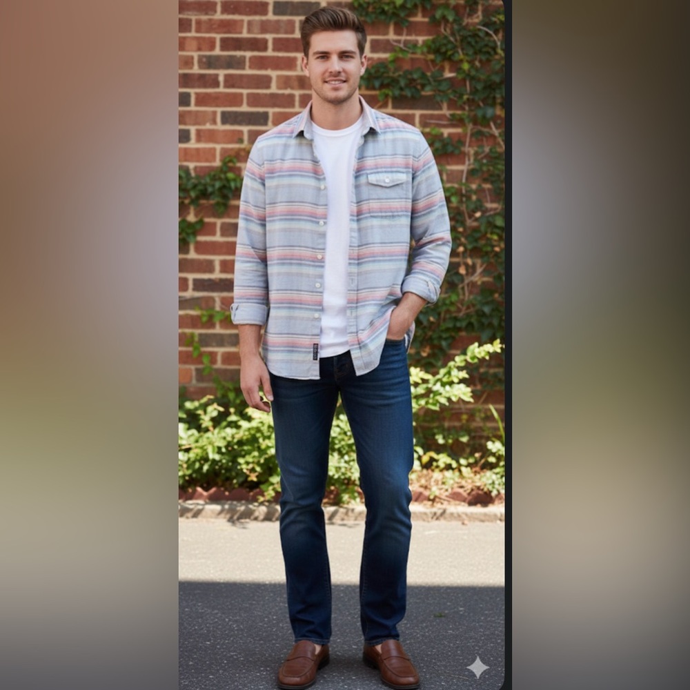 Vineyard Vines Multicolor Striped Casual Shirt Fmedtersnean #summer